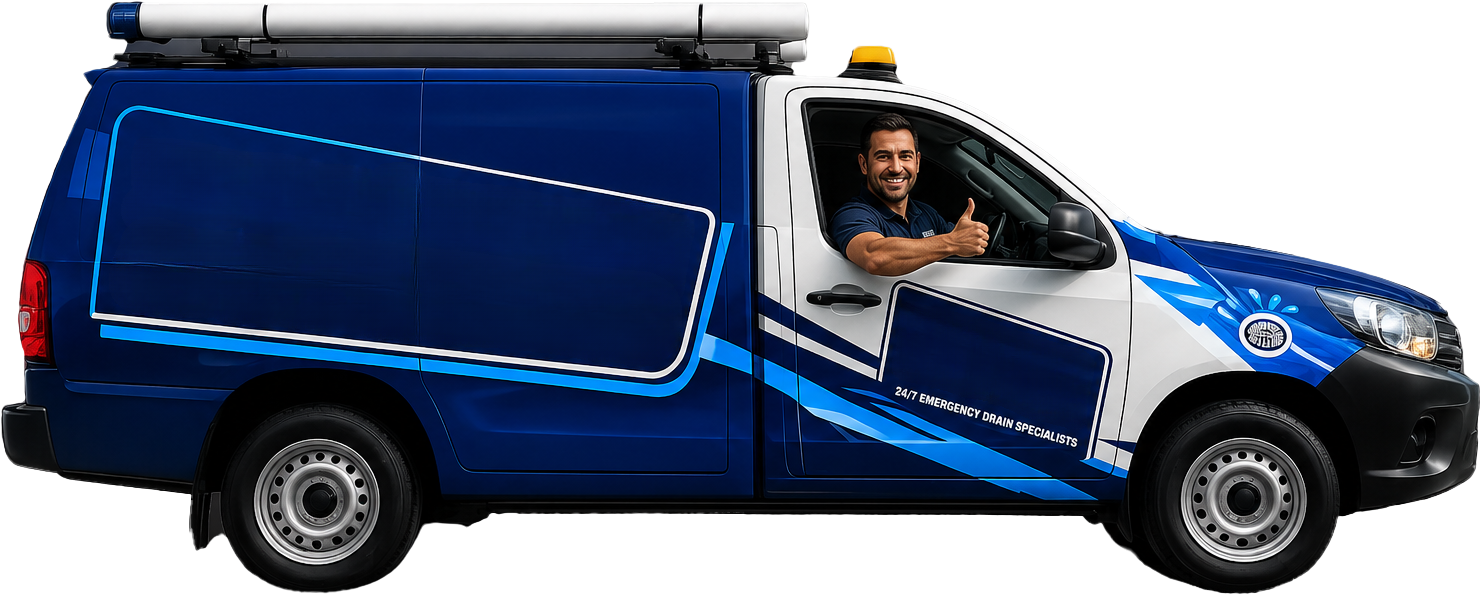 Box Hill Blocked Drains service van